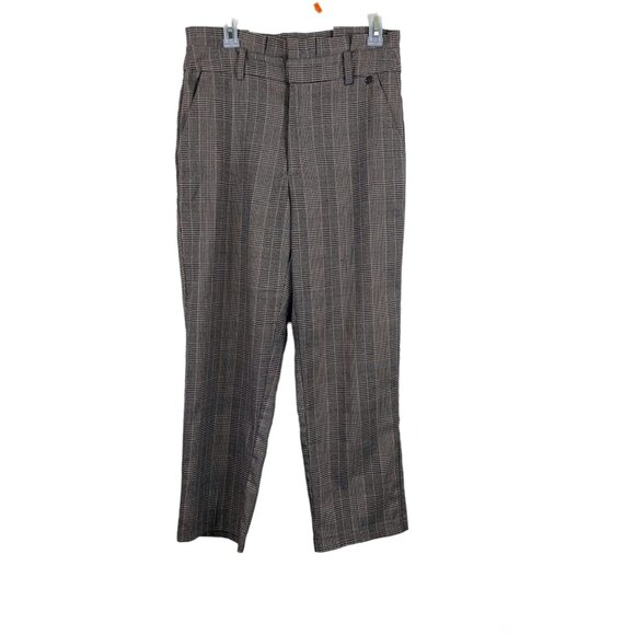 Numph Caviar Check Nugiann Pants Office Siren Career Size Medium - Picture 1 of 8